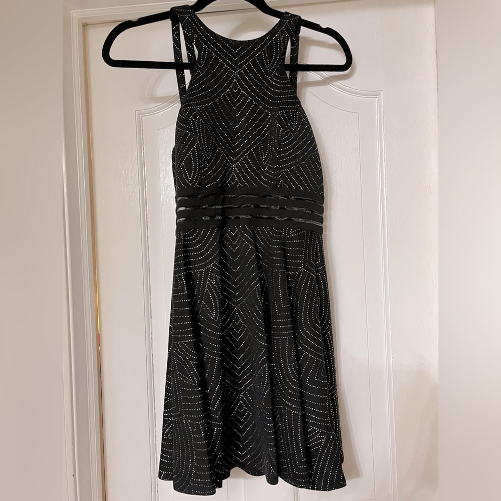 Black skater dress - juniors